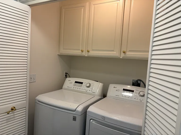 Laundry closet
