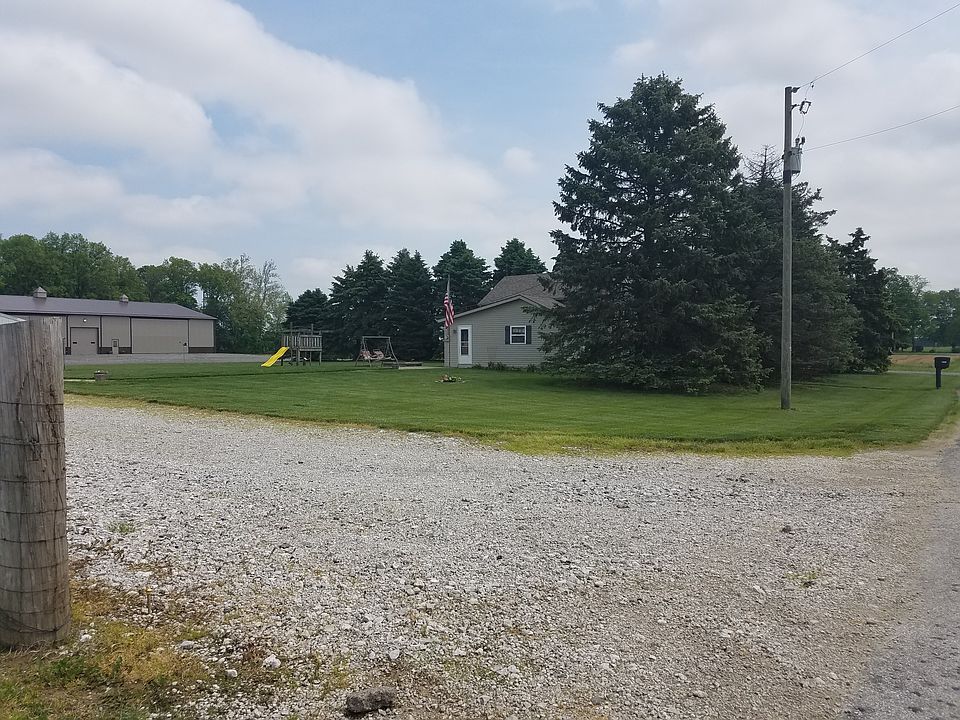 SW corner of property 
