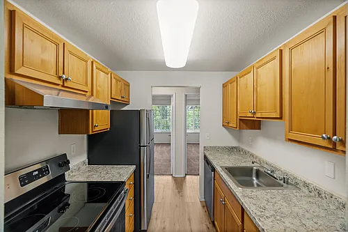 Floor plan Two Bedroom One Bath Standard