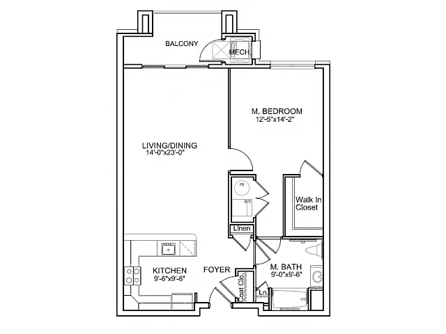 Floor plan ht2-a01