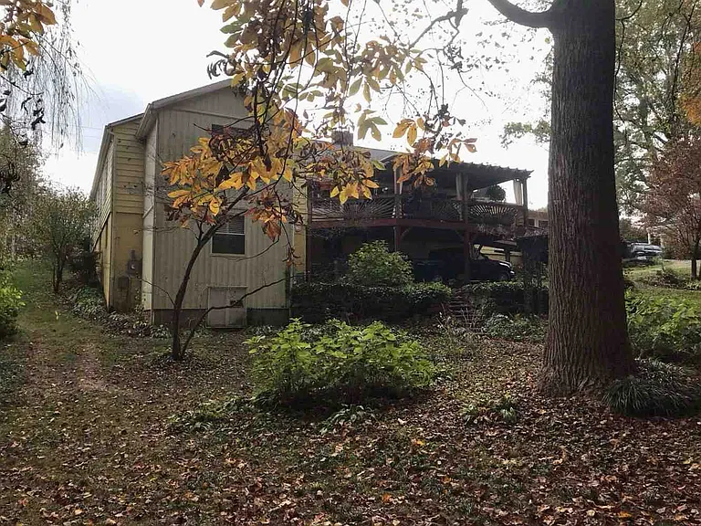 View of back of house