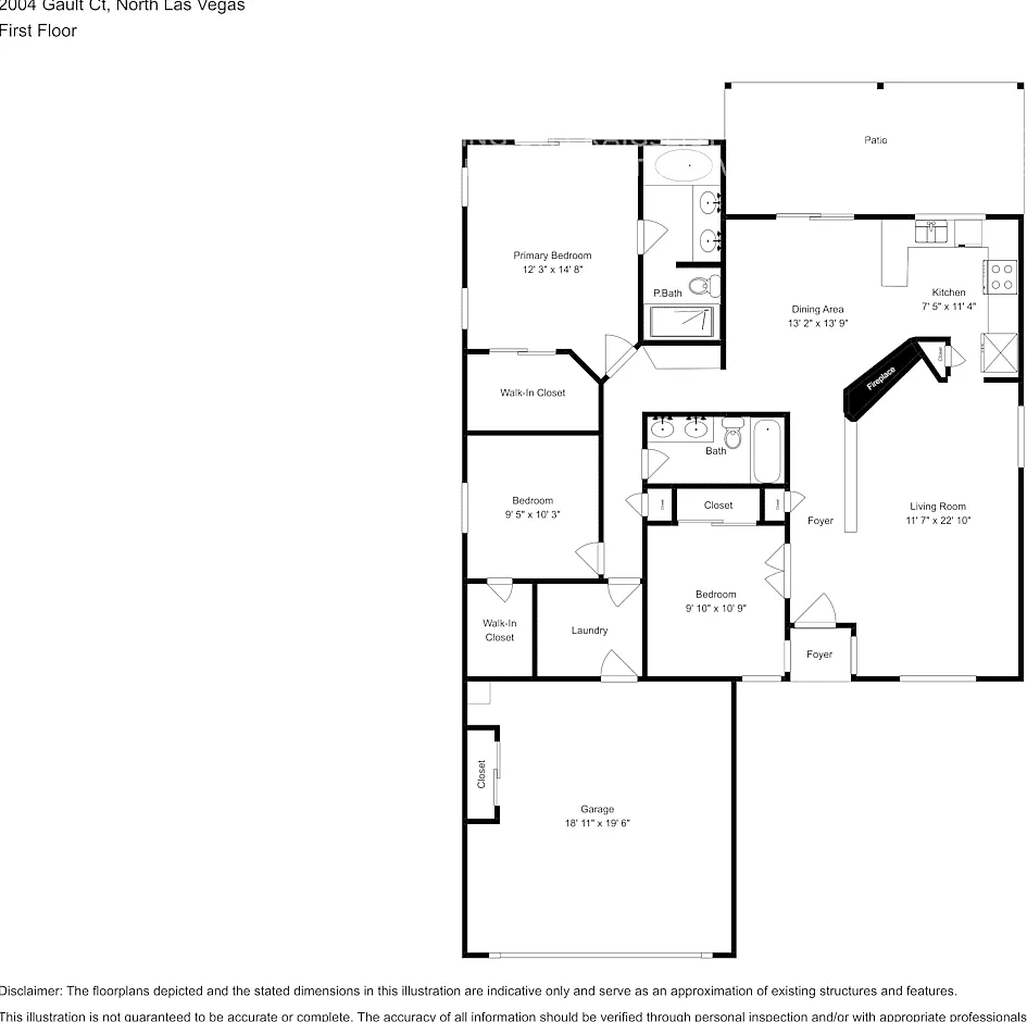 2004 Gault Ct North Las Vegas, NV 89032 — Photo 2