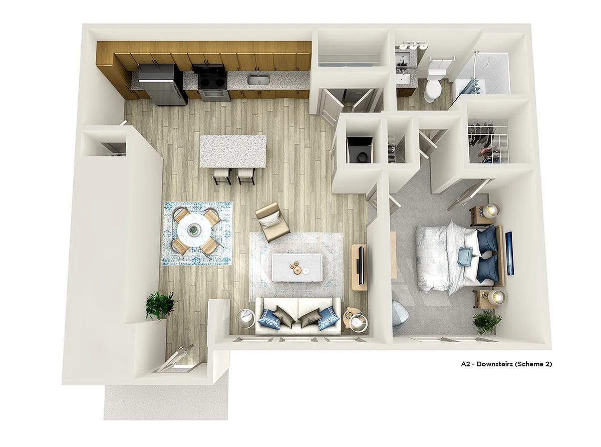 Floor plan A2G