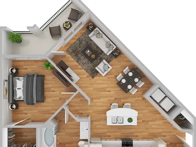 1 Bedroom | 1 Bath | 759 SF 1 Bedroom | 1 Bath | 759 SF