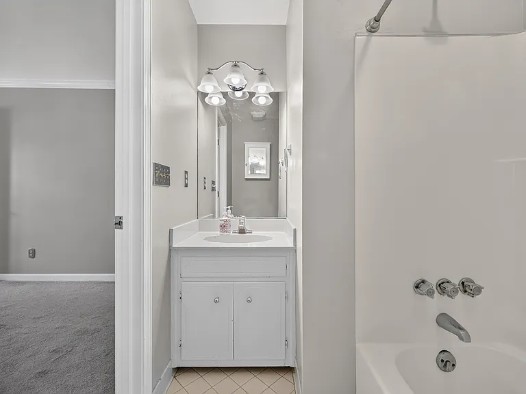 Second full bath at second floor