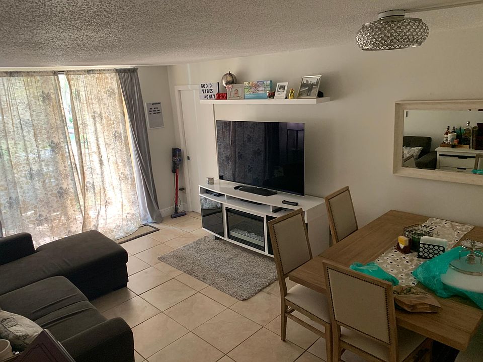 Dining and living room space.