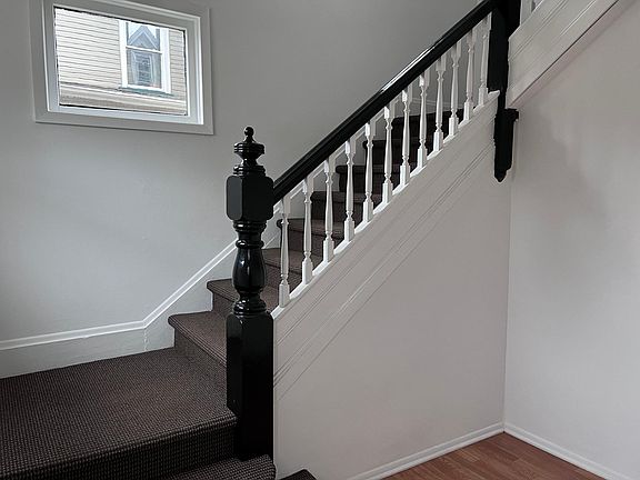 coyer stairway to second floor apartment
