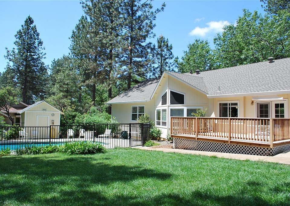 Back of house and pool