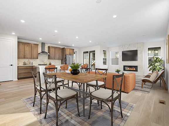 Homesite 46 Dining, Kitchen Great Room - Virtual