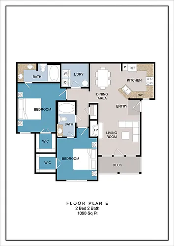 Floor plan E Plan