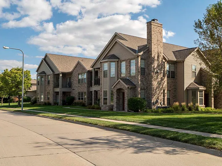 Wide neighborhood streets help our community feel like home.