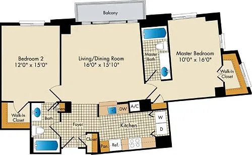 Floor plan Westbrook