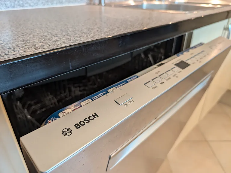 New Bosch dishwasher.