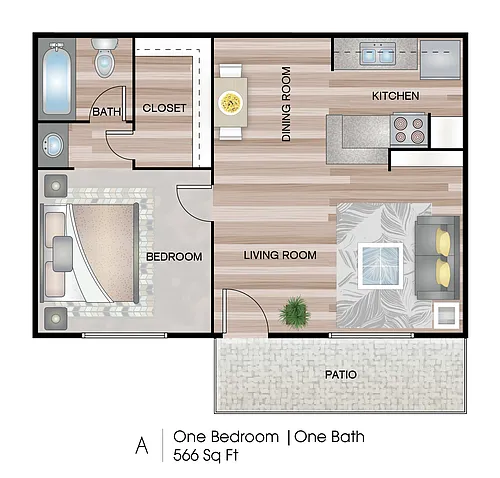 Floor plan A