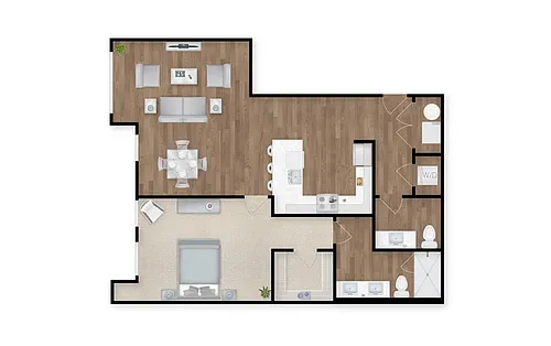 Floor plan A2B