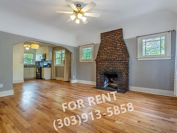 Living room with hardwood floors