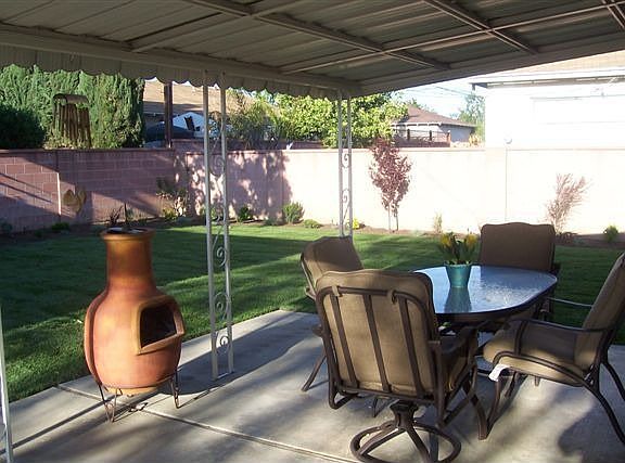 Back Yard Patio View
