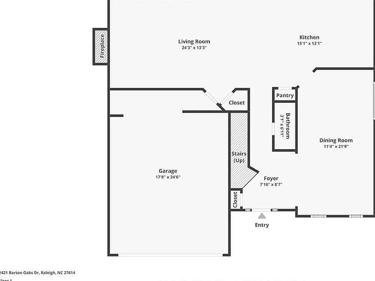 2421 Barton Oaks Dr — Photo 2