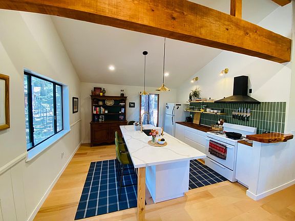 NEW Quartz and butcher block counters.
