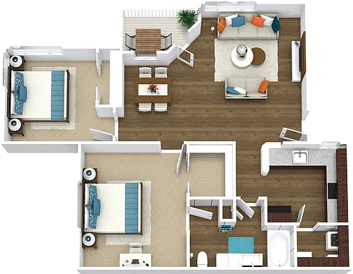 Floor plan B1