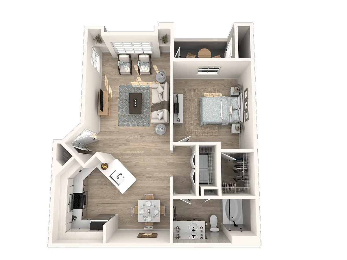 Floor plan The Flair Renovation