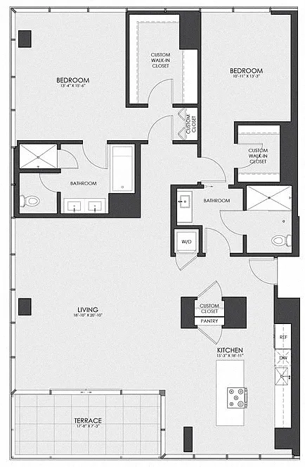 Floor plan Penthouse 01