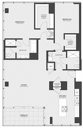 Floor plan Penthouse 01