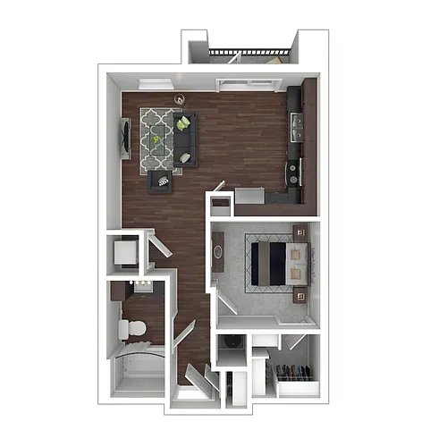 Floor plan E1 District