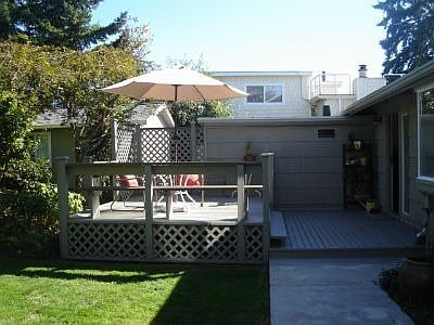 Back deck