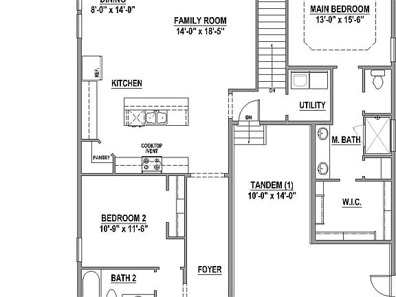Plan C411 1st Floor SR