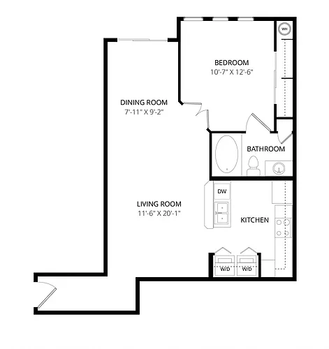 Floor plan A6 Aria