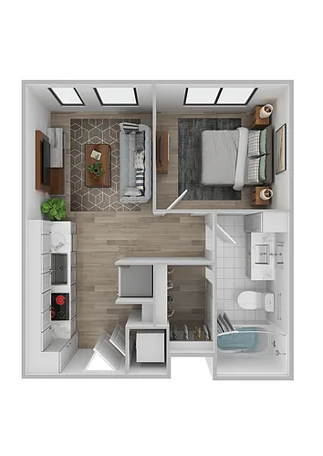 Floor plan A1