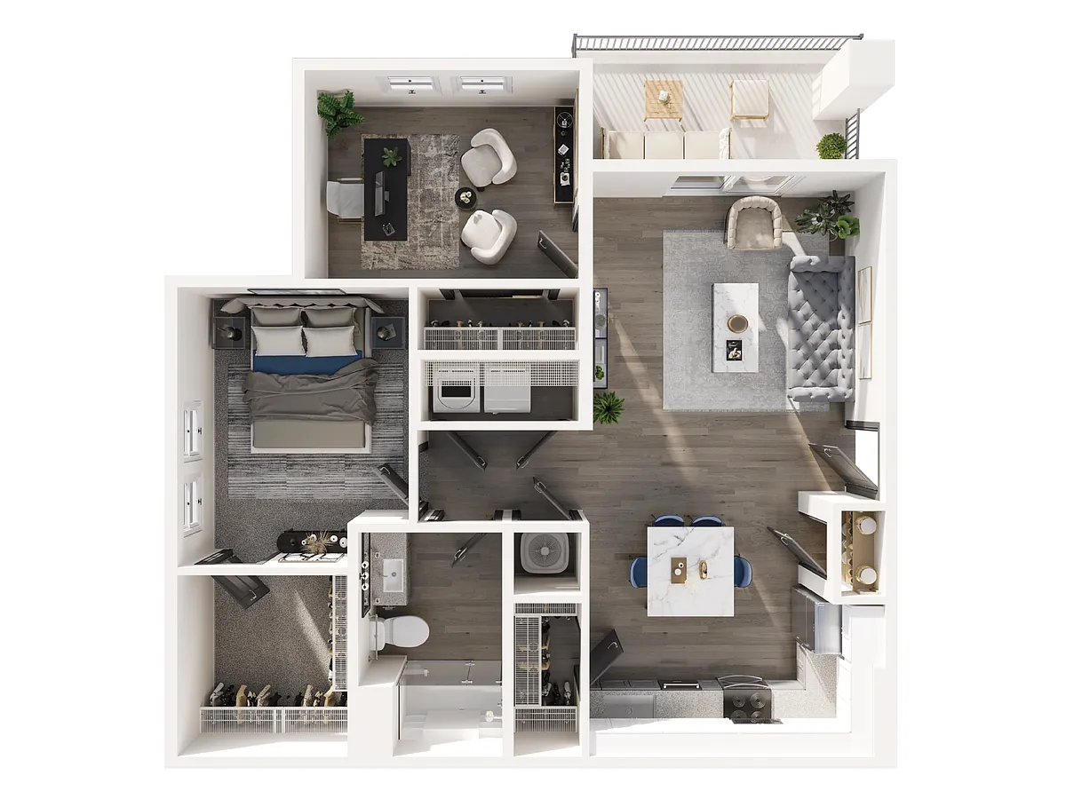 Floor plan Zinnia