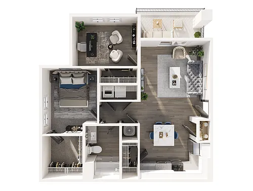 Floor plan Zinnia