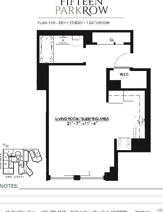 1st image of 15 Park Row APT 21H