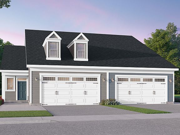 A rendering of the exterior elevation of the Dillon at Heritage Shores by Brookfield Residential