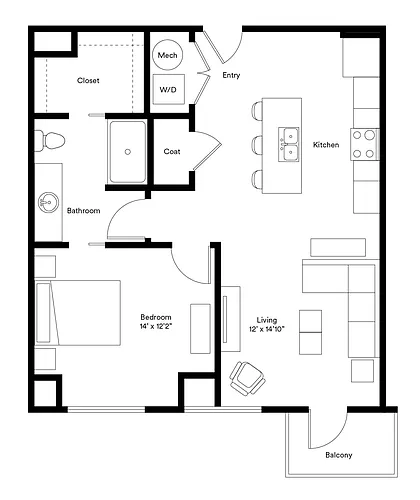 Floor plan The Tower A4