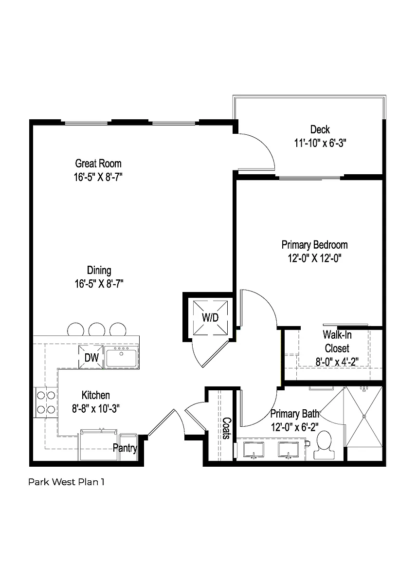 Floor plan Plan 1