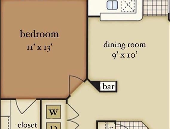 2nd image of 2300 S Rock Creek Pkwy #9-104