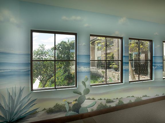 Enclosed Sky Bridge on the way to Community Garden