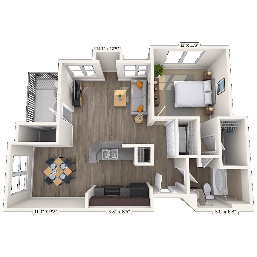 Floor plan 11A