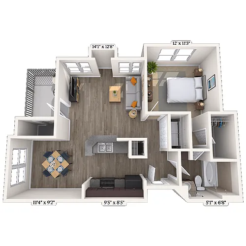 Floor plan 11A