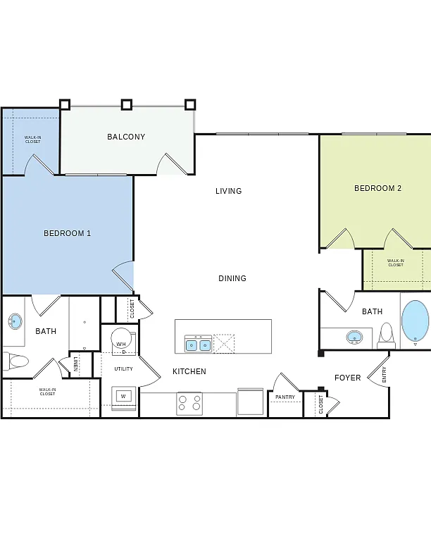Floor plan B3