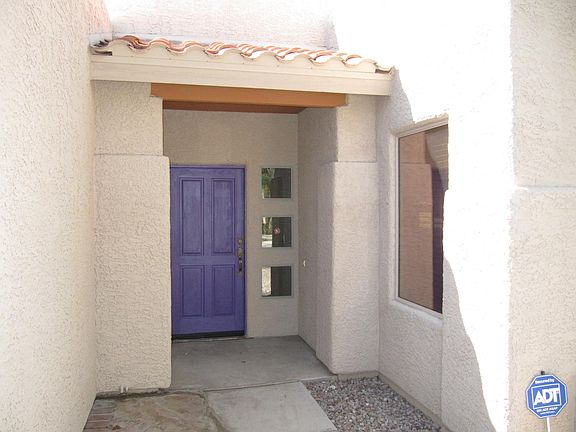 Front door with covered entry; Front door now has a security door, photo to come
