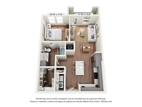 Floor plan Washington