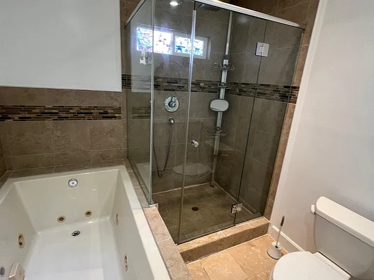Master bath and jacuzzi