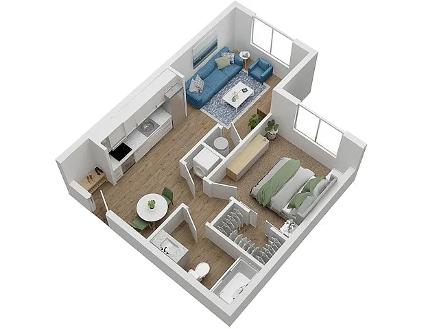 Floor plan The Murray