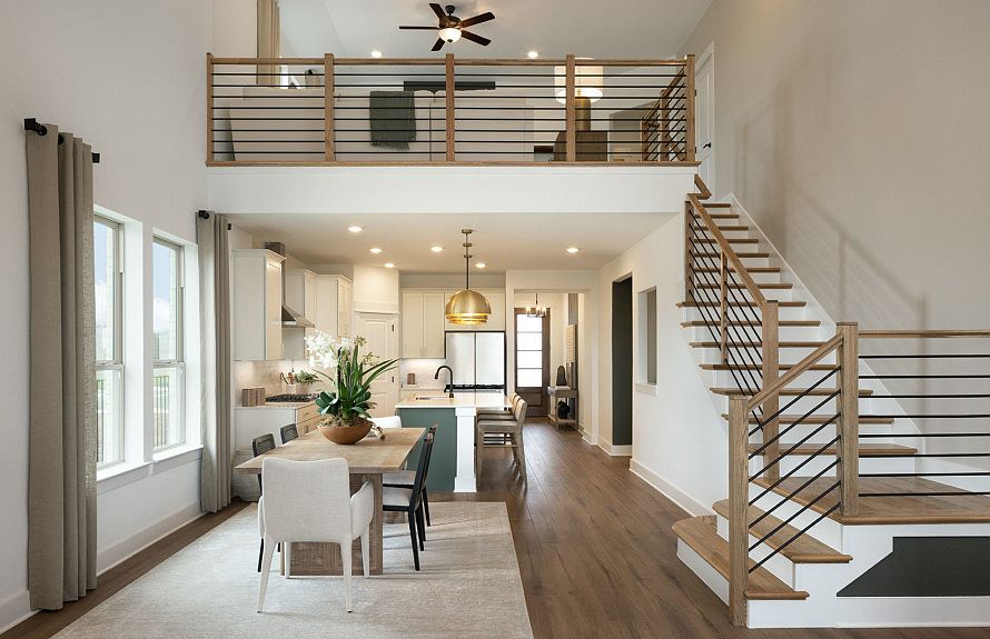 Open Two Story Ceilings