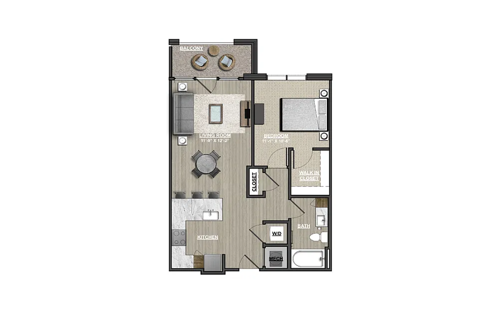 Floor plan A7 - Cotoneaster