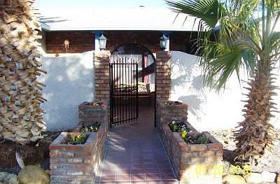 front entry courtyard